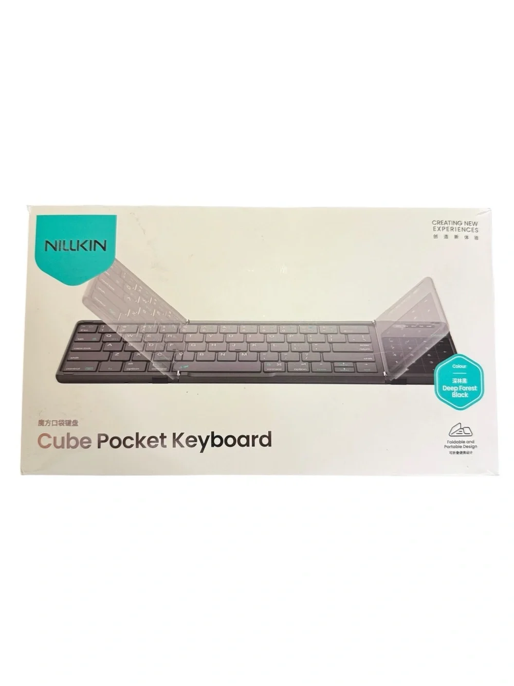 Nillkin Cube Pocket Foldable Bluetooth Keyboard with Touchpad Numeric Keypad